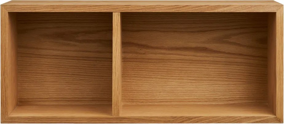 Raft de perete Oshawa furnir de stejar, natural, 71x20x30 cm