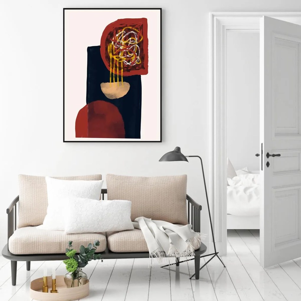 Poster - Abstracție artistică (A4)