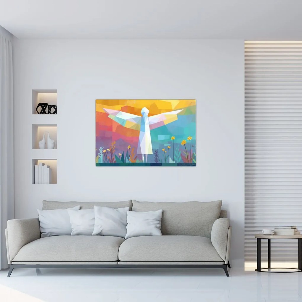 Tablou - Păzitorul florilor (90x60 cm)