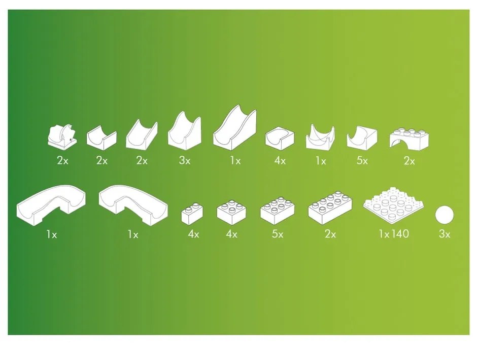 Extensie cu întrerupător pentru pistă bile Hubelino