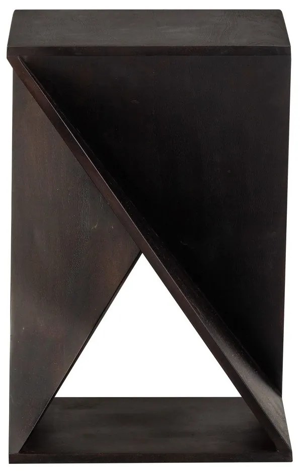 Măsuță auxiliară din lemn de acacia 41x41 cm Ikem – WOOOD