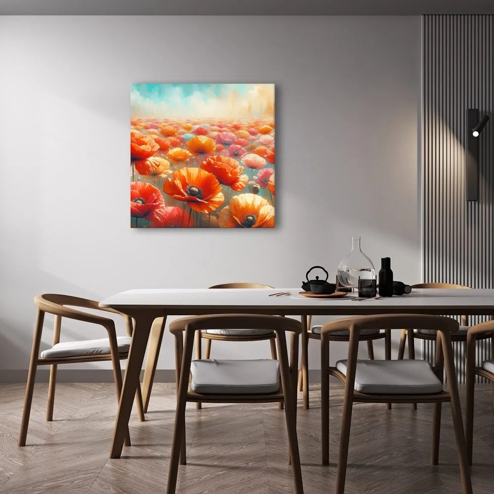 Tablou maci multicolori