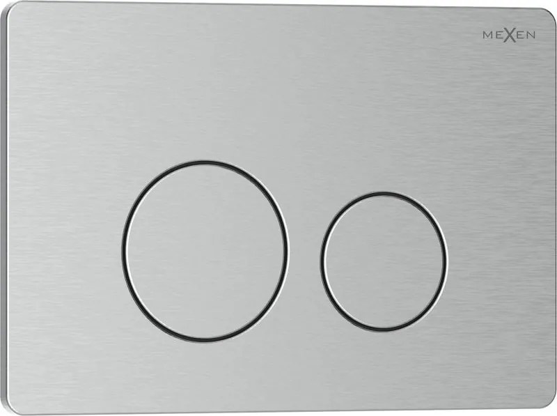 Mexen Tex 06 buton de spălare din oțel inoxidabil, inox - 6106-10