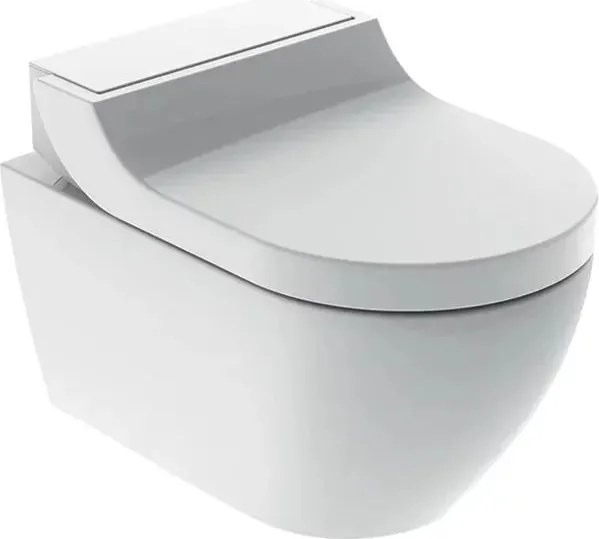 Vas wc suspendat Geberit Aquaclean Tuma Comfort alb alpin cu functie de bideu electric