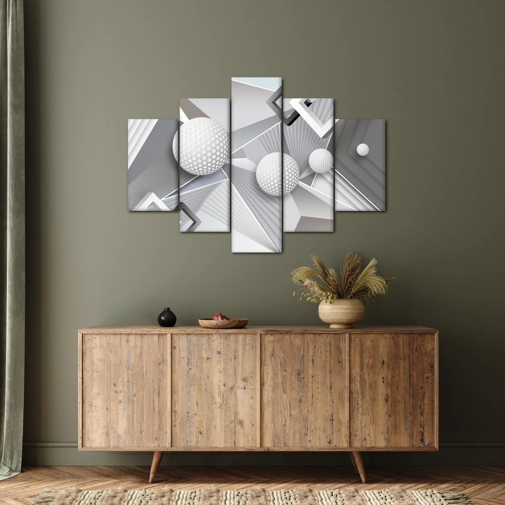 Tablou geometric abstract (150x105 cm)