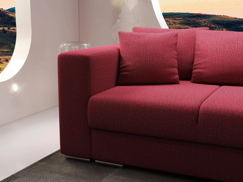 Canapea extensibilă dumonde cu ladă de depozitare si sezut confortabil din spuma high-density, Gloria Enjoy Winery 240x100 cm