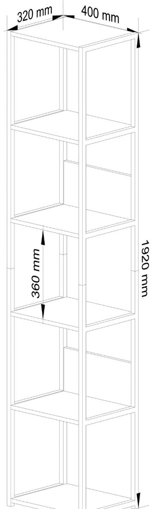 Raft Izumi (negru). 1071300