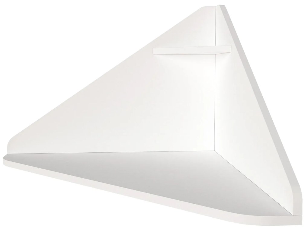 Birou suspendat pentru perete, UnicUtil, 93 x 64 x 45 cm, Alb