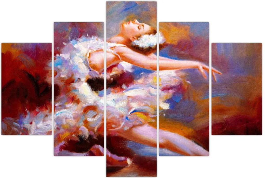 Tablou - Balerină,pictură (150x105 cm)