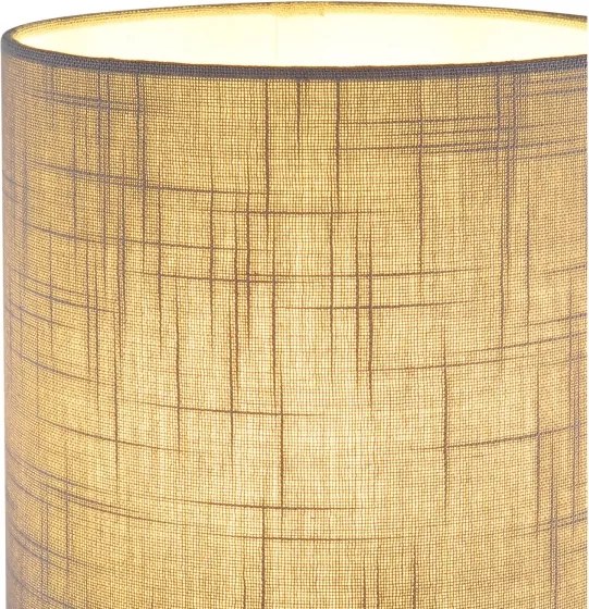 Globo 21440G - Lampă de masă BENSON 1xE27/40W/230V gri