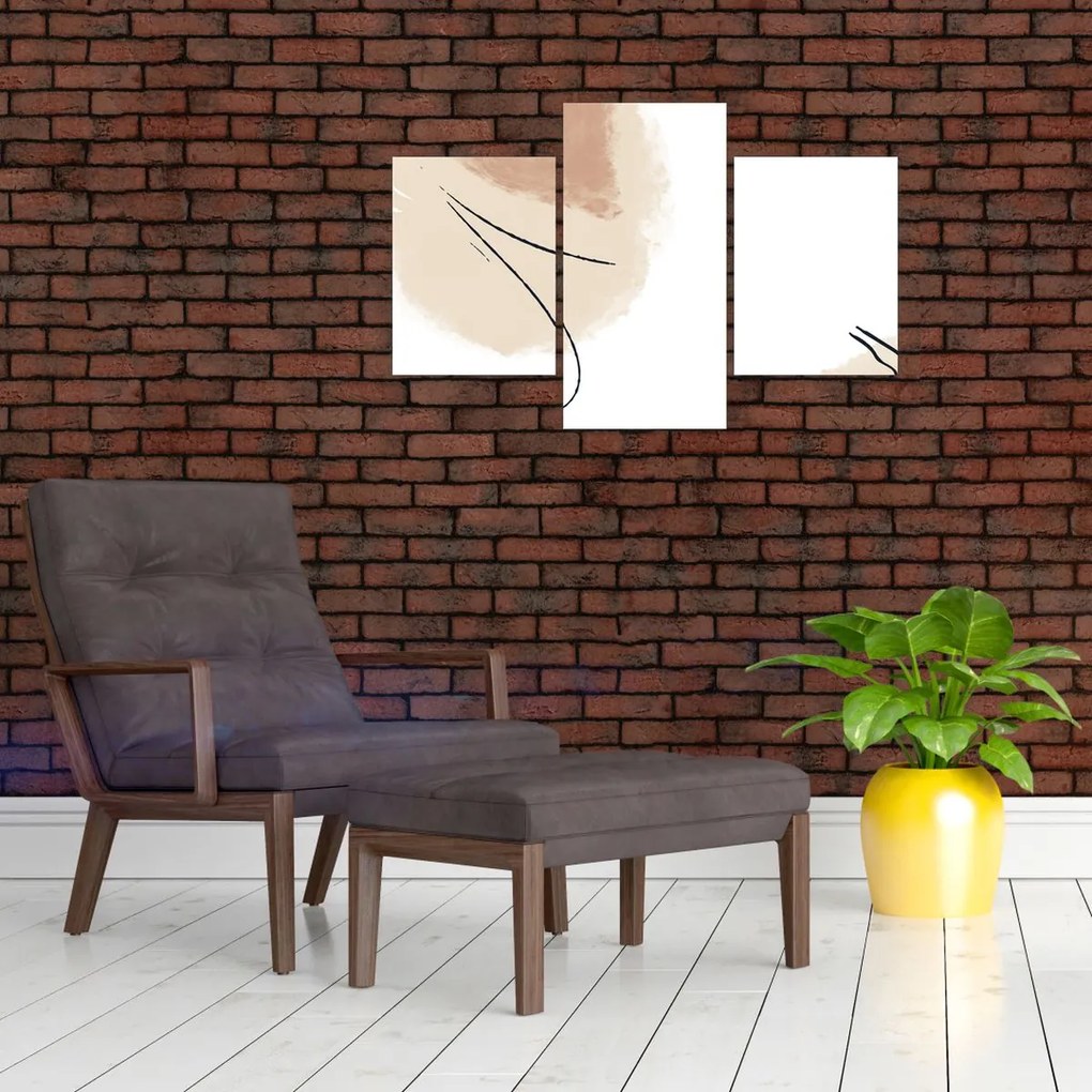 Tablou - Abstracție albă (90x60 cm)