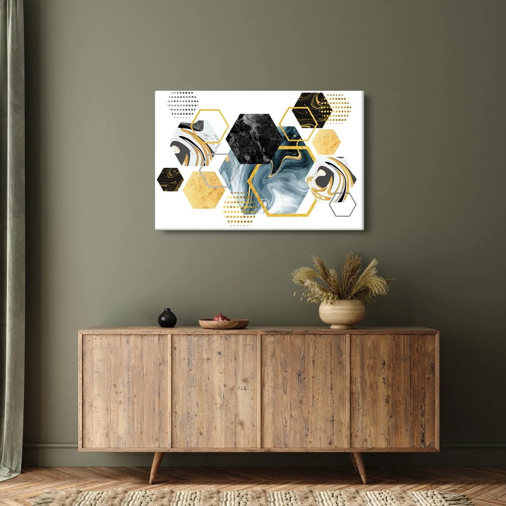 Tablou - Poligon (90x60 cm)