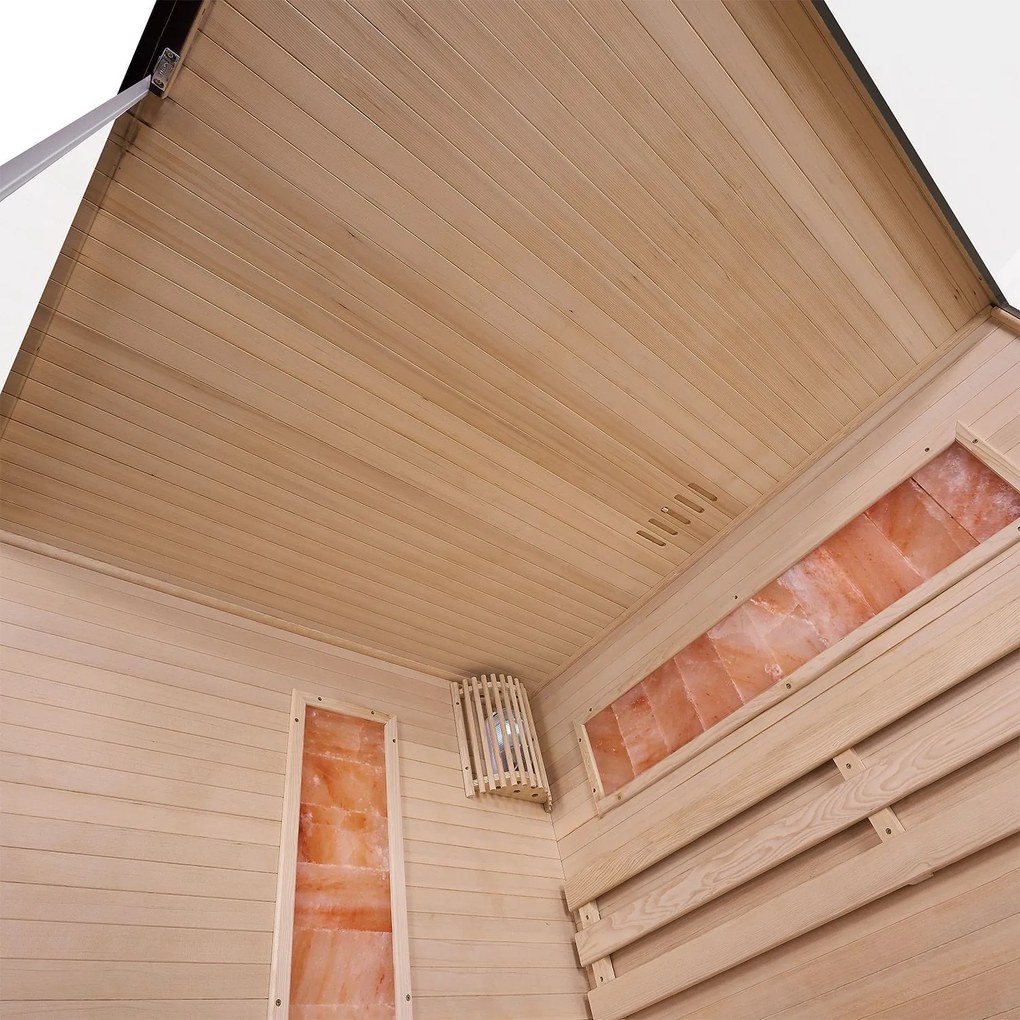 Vnútorná sauna Vantaa 150 so soľnými kameňmi