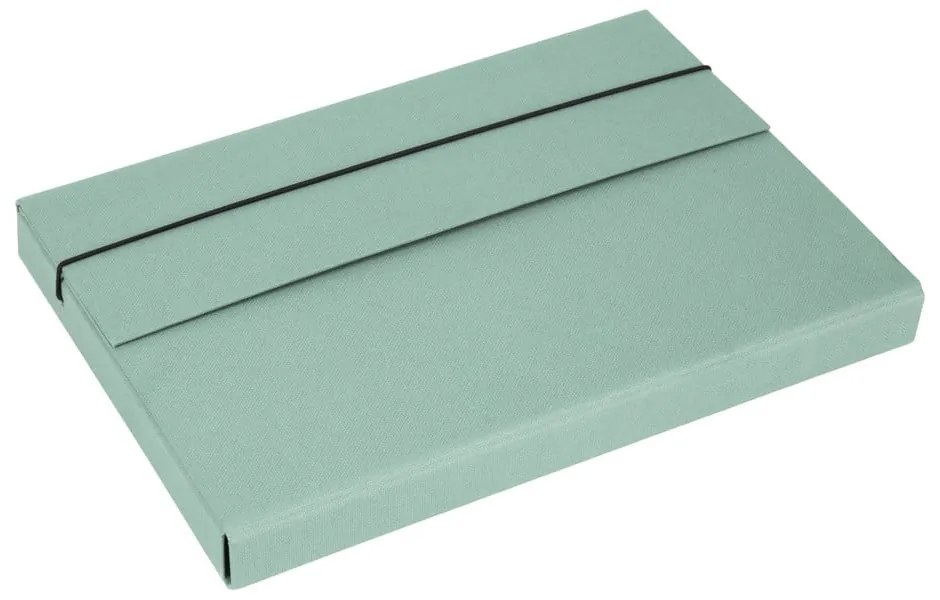 Organizator verde din carton Olof Canvas Paper Laminate – Bigso
