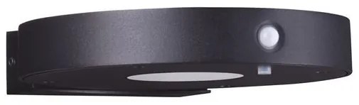Aplica LED solara iluminat exterior cu senzor de miscare IP65 AIGO
