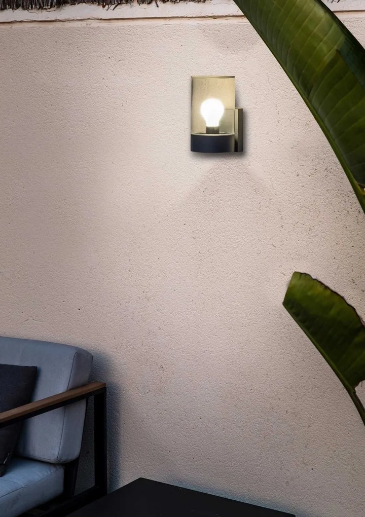 Aplica de perete pentru iluminat exterior IP65 KILA transparent