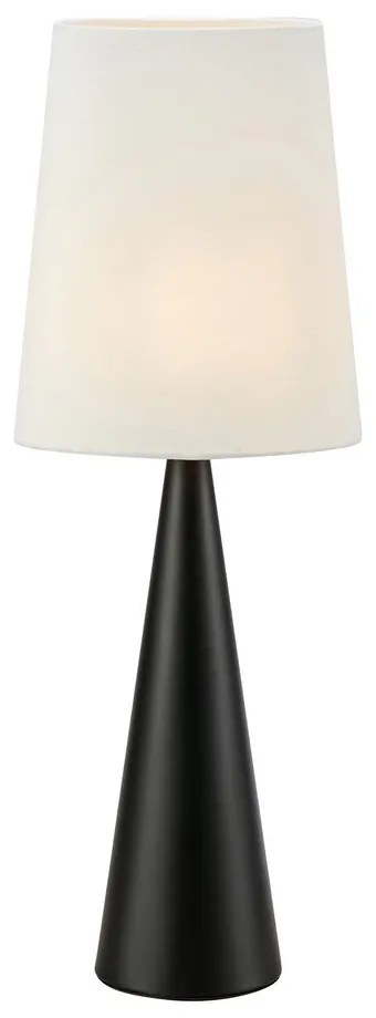 Veioză neagră-albă (înălțime 64 cm) Conus – Markslöjd