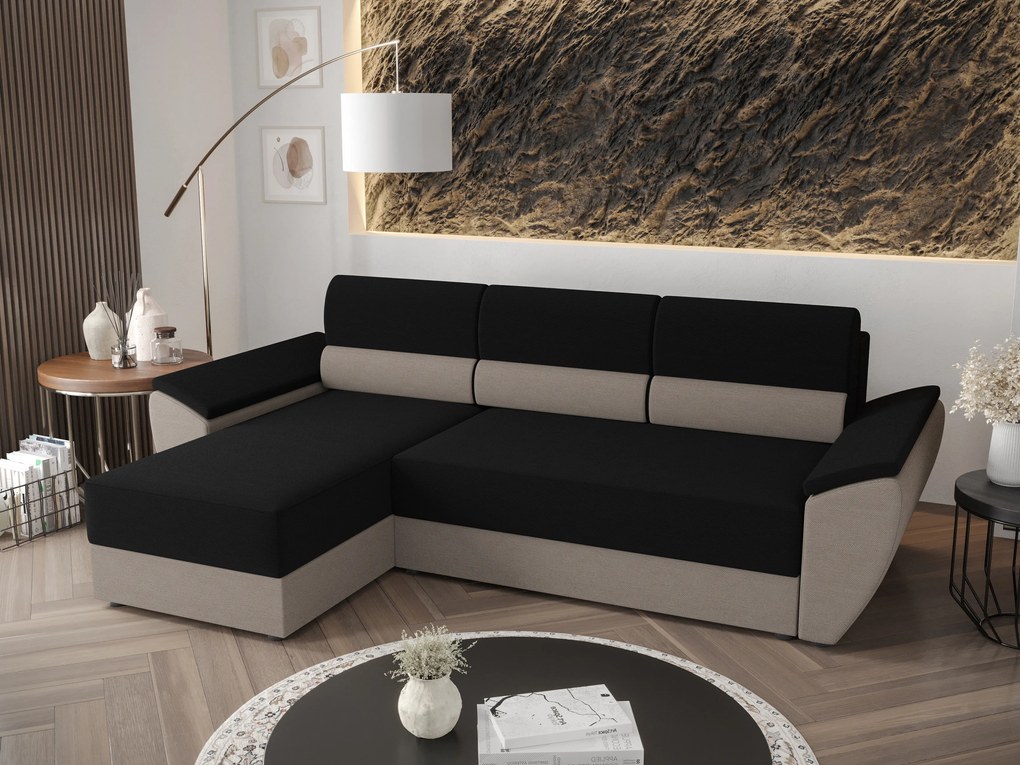 Colțar Radiant L2 (Negru + Gri) (S). 1062220