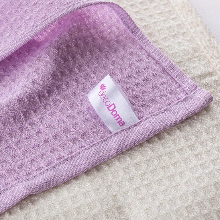Set prosoape bucătărie vafelă LAVANDĂ 3 buc
