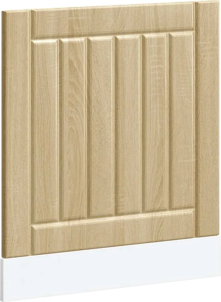 vidaXL Panou pentru mașină spălat vase Lucca Lemn stejar Sonoma