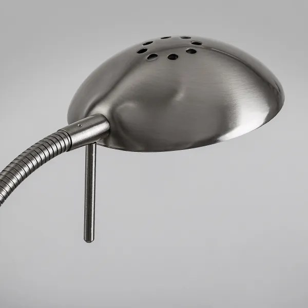 Brilagi - Lampă de podea cu dimmer SCARLETT 1xR7s/230W/230V+1xG9/40W crom mat