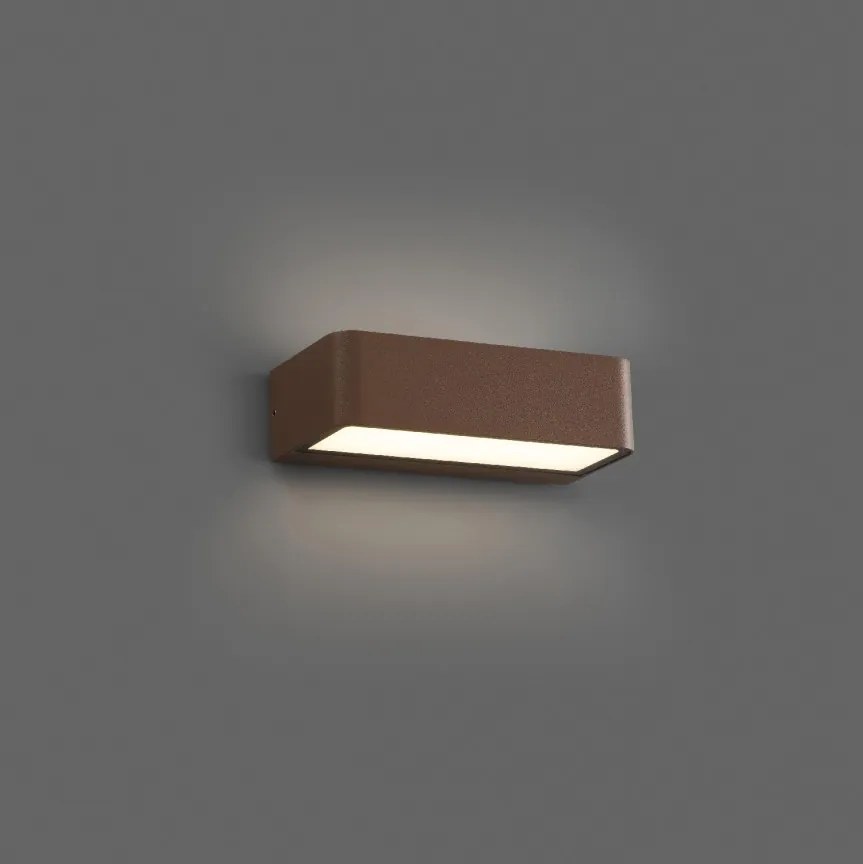 Aplica LED de exterior ambientala design modern IP65 TAKUA maro rustic