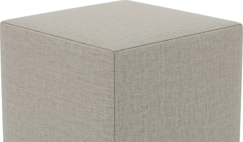 Puf lemn masiv Swon, 42 × 42 × 45 cm