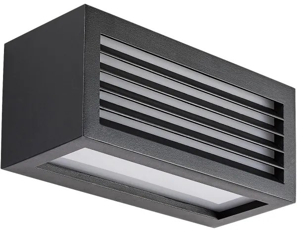 Aplică LED de exterior Rabalux 77100 LUBLIN LED/10W/230V IP54 negru