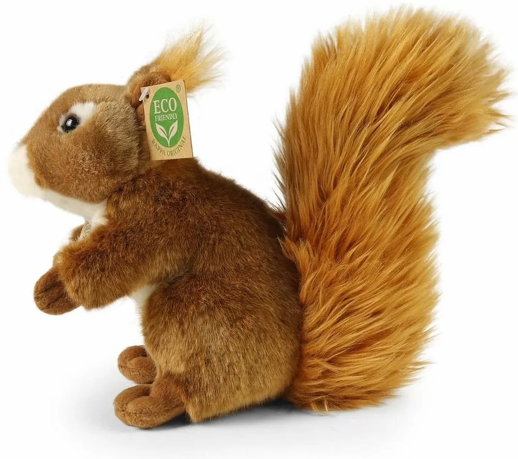 Rappa Veveriță de pluș 20 cm ECO-FRIENDLY