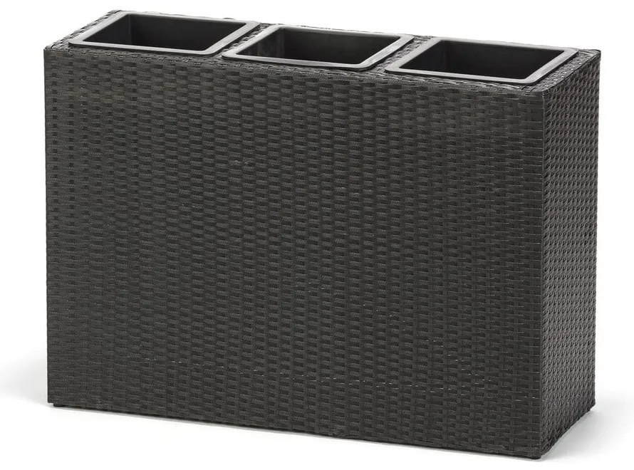 Ghiveci de grădină negru Patteo - Bonami Essentials