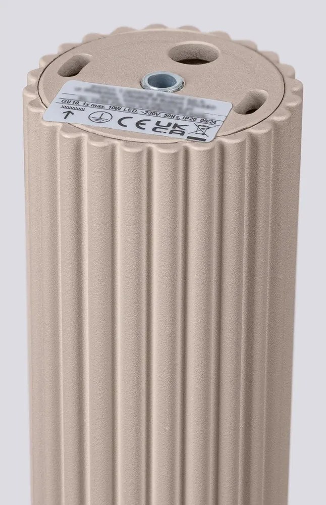 Spot taupe din metal Gleam – Sollux