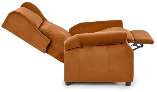 Fotoliu reglabil RELAXA, maro