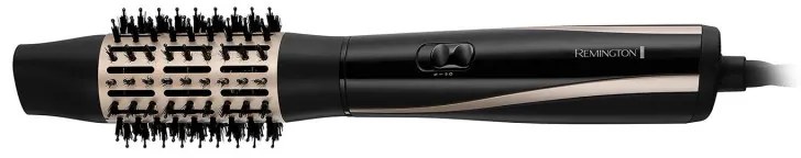 Perie pentru uscare si coafare Remington AS7700, 1200W, Cu strat ceramic, Cool Shot, 6 atasamente, Negru/bej