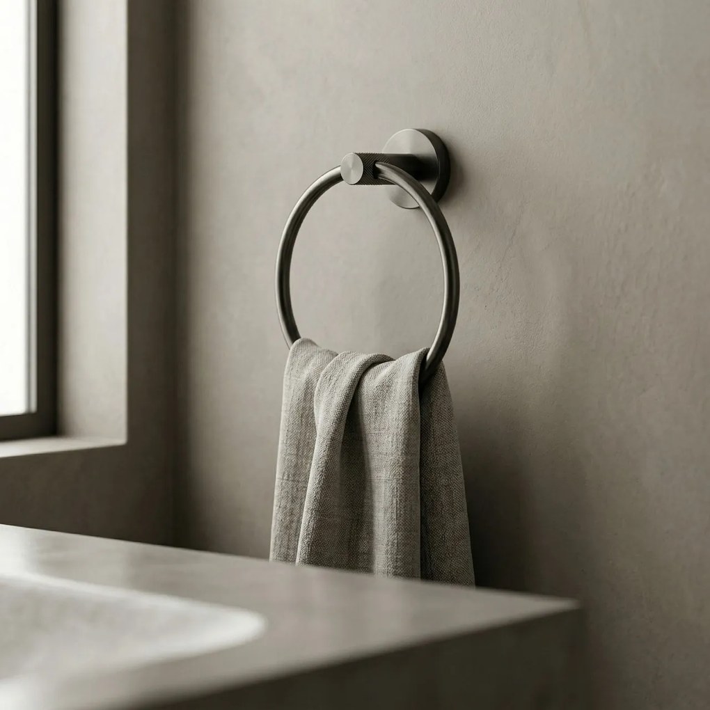 Cuier de baie Ring 6610 Modern Titan