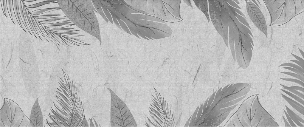 Tablou - Frunze (120x50 cm)