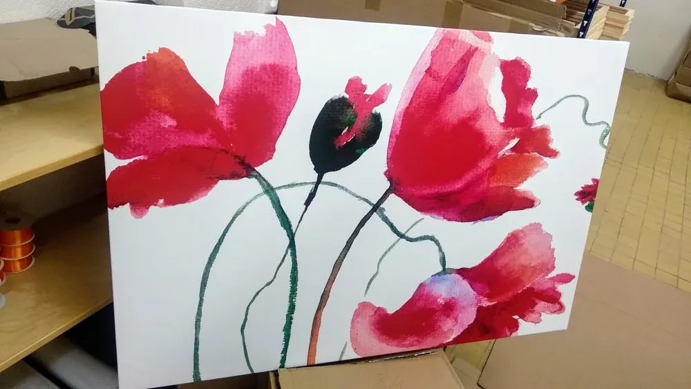 Tablou flori de mac inedite