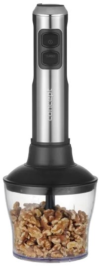 Mixer vertical cu accesorii Concept TM5520 1500W/230V negru/oțel inoxidabil
