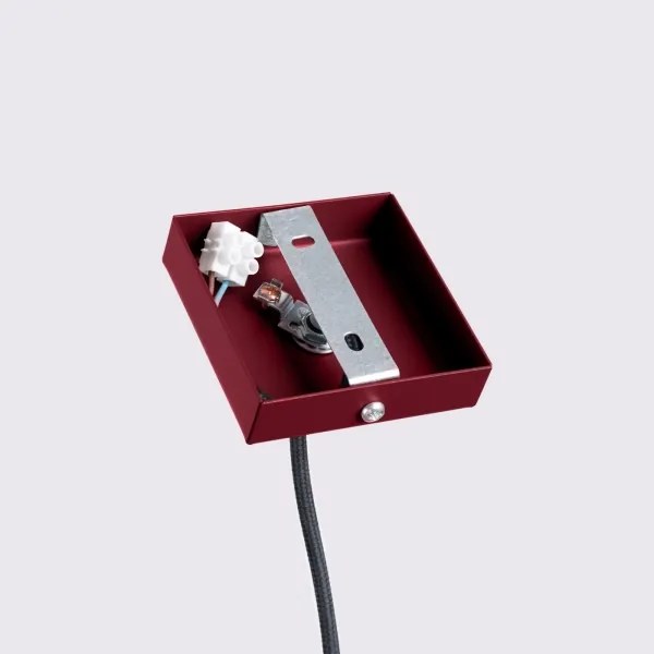 Brilagi - Lustră LED pe cablu CRESTO 1xGU10/10W/230V burgundiu