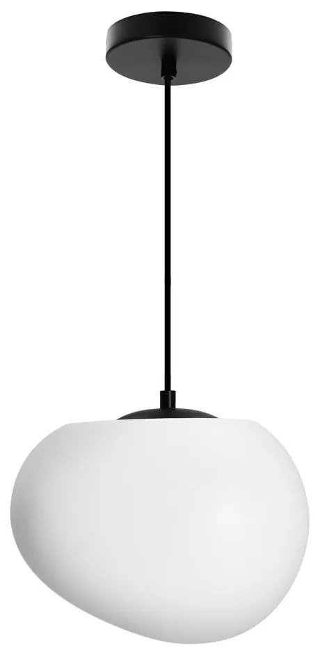 Lustră alb-negru ø 25 cm Stones – Candellux Lighting