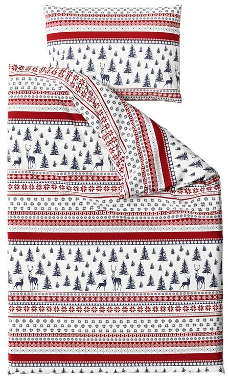 Lenjerie de pat din microfibra TWINKLE CHRISTMAS colorat Dimensiune lenjerie de pat: 2 buc 70 x 90 cm | 200 x 220 cm