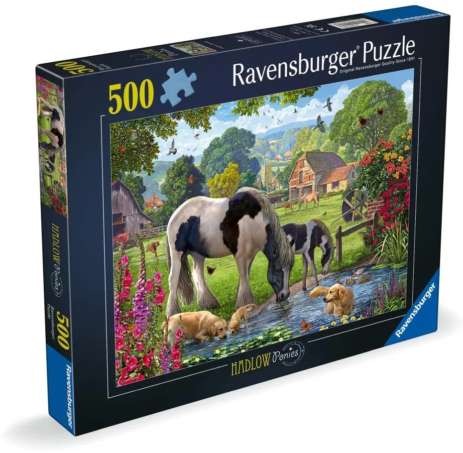 PUZZLE PONEII DIN HADLOW 500 PIESE - RAVENSBURGER (RVSPA01570)