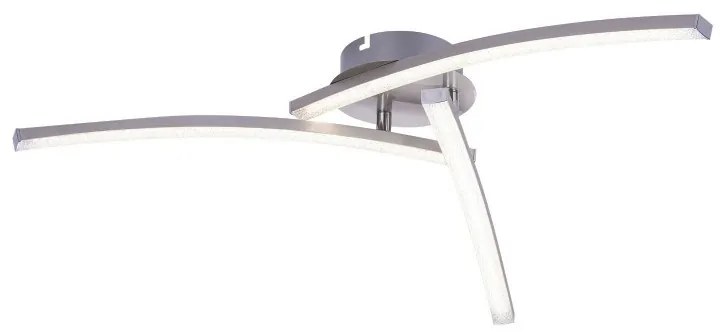 Plafoniera LED moderna design slim TANSY 18W 67098-18 GL