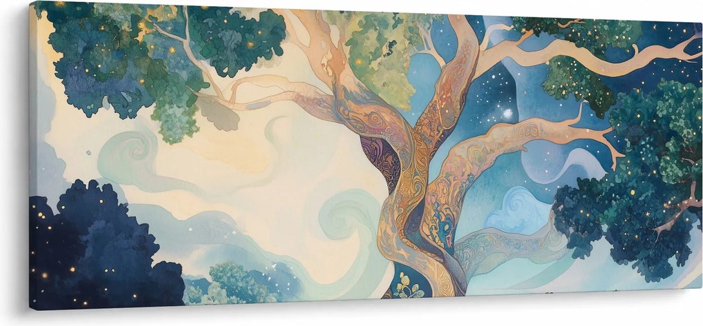 Tablou – Arbore cosmic (120x50 cm)