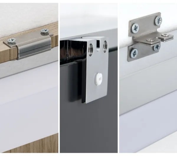 Aplică LED pentru oglindă Orion Soff 3-588 HORIZON LED/18W/230V 90 cm IP44 argintiu