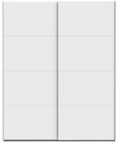 Dulap pentru haine KARO 170x210 cm, alb