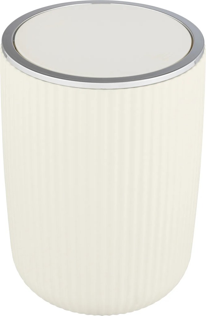 Cos gunoi de baie AGROPOLI cu capac rotativ, 5.5 L, WENKO