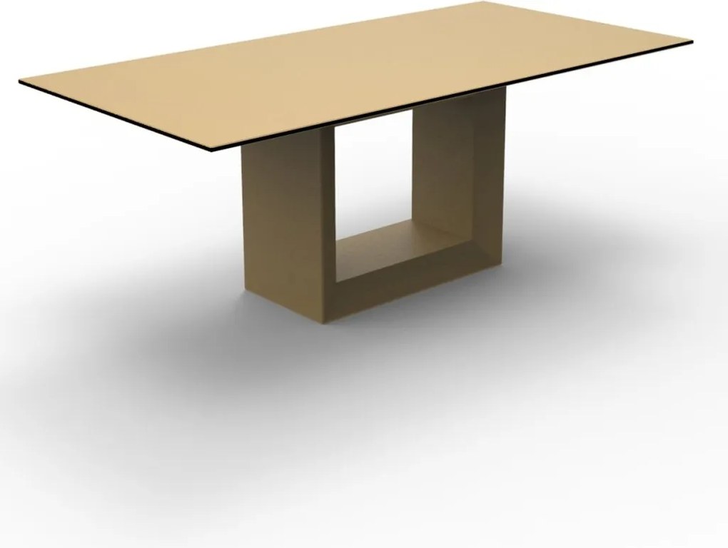 Masa dining de exterior / interior design ultra-modern premium 200x100cm VELA