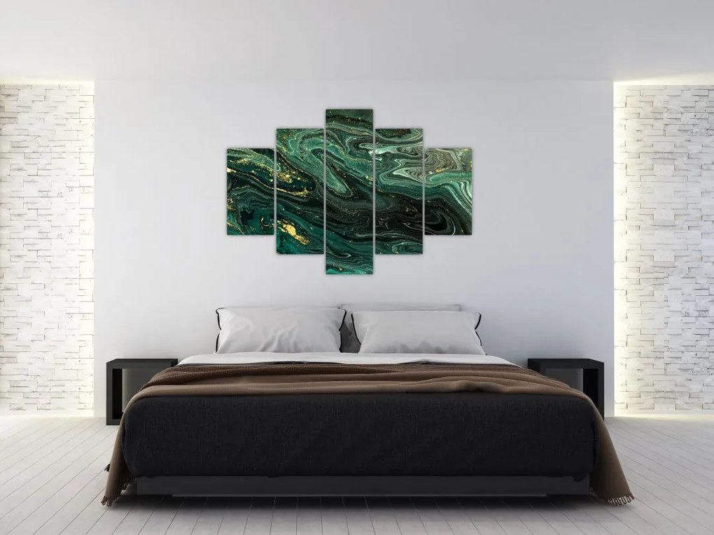 Tablou - Marmură verde (150x105 cm)