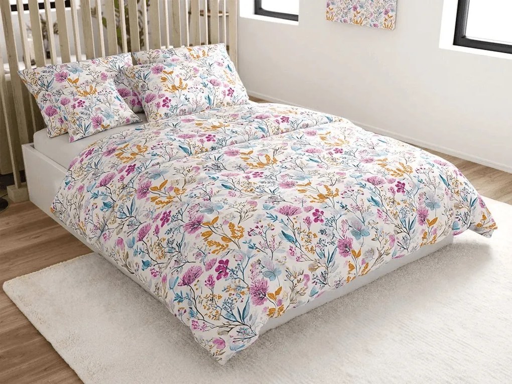 Lenjerie de pat din microfibra EUCADIA colorata Dimensiune lenjerie de pat: 70 x 90 cm | 140 x 200 cm