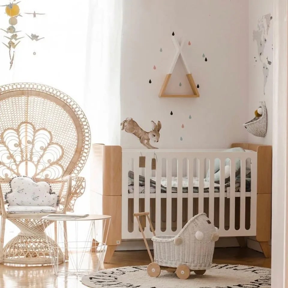 Patut pentru copii cu sertar, HOPPA 70 x 140 cm